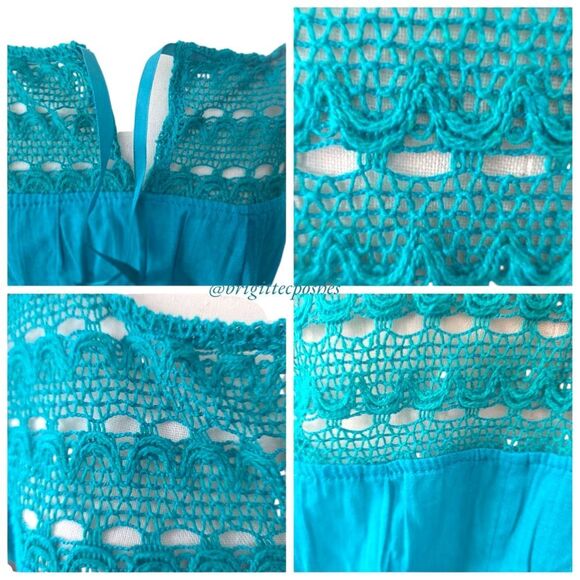 HANDMADE Traditional Laced Mexican Blouse - Picture 5 of 12